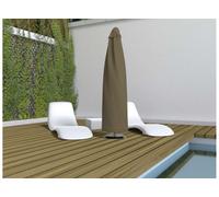 Housse de protection pour parasol COVERTOP - Taupe - 60 x 200 cm