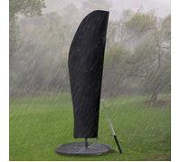 Housse de Protection pour Parasol Déporté Grande 3 x 4m avec Tige Télescopique Couverture pour Parasol de Jardin Imperméable Anti-UV
