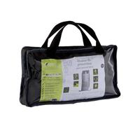 Hesperide Housse pour Parasol Droit - 50 x 50 x 180 cm - Polyester - Gris
