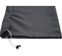 Housse de protection pour parasol en aluminium N23 2x3m, housse Cover avec cordon de serrage ~ anthracite