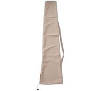 Housse De Protection Pour Parasol Jusqu'à 2,70m, Housse Cover Avec Cordon De Serrage, Crème Gris