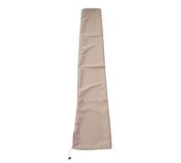 Housse De Protection Pour Parasol Jusqu'à 3m, Gaine De Protection Avec Cordelette Crème Gris