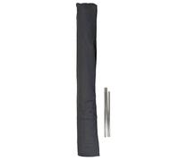 Housse De Protection Pour Parasols Jusqu'à 3m, P.Ex. Casoria/C57/Florida, Housse De Protection Fermeture Velcro, Polyester 240g/M² Gris Gris