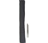 Housse de protection pour parasols jusqu'à 3m, p.ex. Casoria/C57/Florida, housse de protection fermeture velcro, polyester 240g/m² ~ gris