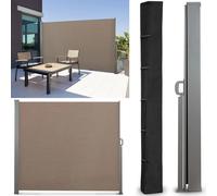 Housse De Protection Pour Paravent Extérieur H.200 Cm Noir