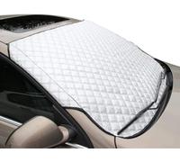 Housse de Protection pour Pare-Brise pour Opel Crossland X Bj. 2017-2024, Robuste Tout Temps en Papier D'aluminium, Neige | Glace | Poussière | Résistant aux UV