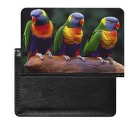 Housse de protection pour passeport avec blocage RFID - Porte-carte d'identité - Portefeuille de voyage sécurisé pour passeport, tickets, cartes de crédit, style, taille unique, Style :, Taille unique