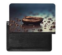 Housse de protection pour passeport entre gouttes de pluie - Blocage RFID - Porte-carte d'identité - Portefeuille de voyage sécurisé pour passeport, tickets, cartes de crédit, style, taille unique,