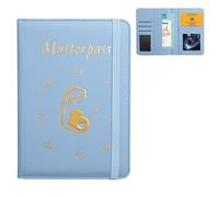 Housse de Protection pour Passeport Maternel, Housse de Protection pour les Images Echographiques, Ranger les Cartes D'Assurance avec Housse, Passeport Maternel Housse de Protection