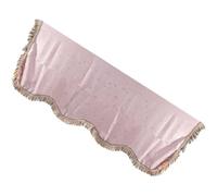 Housse de Protection pour Piano Droit Couvre-clavier en Peluche Rose