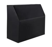 Housse de protection pour piano droit - Housse de protection pour piano droit | Housse étanche à la poussière pour clavier en croix Oxford pour la plupart des piano droit, noir