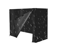Housse de protection pour pile de bois imperméable et résistante aux UV | Housses pour l'extérieur | Pour pelouse, jardin, cour, cour, cour, extérieur et extérieur