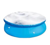 Housse de protection pour piscine, protection contre la poussière, cordon de serrage, 183 à 305 cm, bouclier de sécurité extérieur pour , bassin, spa, pelouse, piscine, jardin, en été et en