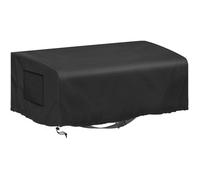 Housse de protection pour plancha bâche en polyester imperméable avec bande élastique coupe-vent résistante aux UV HOUSSE BARBECUE