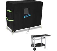 Housse de Protection pour Plancha,L125 x l 60 x h 80 cm,Desserte,Couverture de Protecion Barbecue,Bâche Imperméable en Polyester