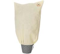 Housse de protection pour plantes 250x360cm 70g/m² fermeture éclair voile d’hivernage bâche de protection beige