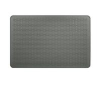 Housse de protection pour plaque de cuisson à induction en silicone résistant à la chaleur 230 °C Facile à nettoyer et à couper pour éviter les rayures (gris foncé + 71 cm x 50 cm)