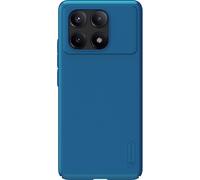 Housse de protection pour Poco X6 Pro, Nillkin Super Frosted Shield Pro, bleu
