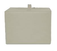 Housse de protection pour poêle à frire fabriquée en tissu Oxford, conçue avec des caractéristiques anti-poussière et imperméables pour garder la poêle propre et protégée (420D - 47 x 45 x 29 cm blanc