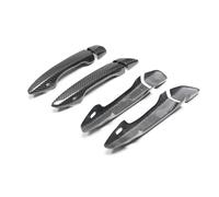 housse de protection pour poignée de porte Autocollants Poignées Porte Fibre Carbone Véritable Pour Lexus IS ES GS RX270 2013-2017 4 Portes Avec 2/4 Trous Capteurs