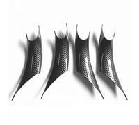 Housse De Protection Pour Poignée De Porte Intérieure De Voiture, Pour BMW Série 3 Et 4 M3 M4 F30 F80 F31 F32 F33 F34 F36 F82 2012-2018 Garniture De Voiture(Aspect carbone,4 pièces)