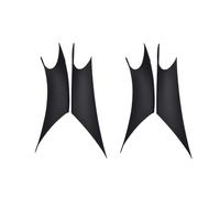 Housse De Protection Pour Poignée De Porte Intérieure De Voiture, Pour BMW Série 3 Et 4 M3 M4 F30 F80 F31 F32 F33 F34 F36 F82 2012-2018 Garniture De Voiture(Noir,4 pièces)