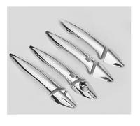 housse de protection pour poignée de porte Pour Hyundai I30 2012-2016 Kit Garnitures Poignées Porte Chromées Fibre Carbone Avec Autocollants De Style(Style 3)