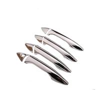 housse de protection pour poignée de porte Pour Hyundai I30 2012-2016 Kit Garnitures Poignées Porte Chromées Fibre Carbone Avec Autocollants De Style(Style 4)