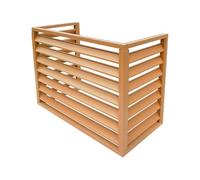 Housse de protection pour pompe à chaleur extérieure, construction en aluminium durable pour une protection contre les intempéries et une durée de vie prolongée de