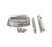 Housse de protection pour pont de guitare - Type fixe - Pont électrique - Cordier de guitare électrique - Pièce de rechange - Cordier avec couvercle de pont - Pièces de guitare réglables