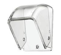 Housse de protection pour porte à anneau, 9,7 x 6,4 cm, pratique, avec bouton poussoir, étui de protection et accessoires pour lecteur de carte de clavier, extérieur et maison