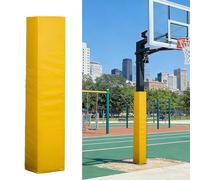 Housse de protection pour poteau de basket-ball, coussin carré pour colonne, utilisable en intérieur et en extérieur, protection antichoc pour paniers de basket-ball de garage et de sous-sol