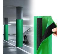 Housse de protection pour poteau de basket-ball - Couverture totale pour bâtons de garage - Convient pour les poteaux de 5 à 30 cm de diamètre - Vert - Idéal pour les jantes de basket-ball de 24,1 cm