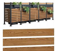 Housse de protection pour poubelles - Compartiment de rangement