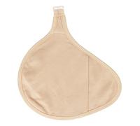 Housse de Protection pour Prothèse de Mastectomie, Coutures Raffinées en Silicone pour Prothèses Mammaires Housse de Protection en Coton avec Crochet élastique pour Prothèse de Mastectomie (Droit)