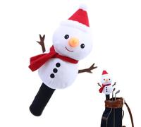 Housse de protection pour putter sur le thème de Noël | Couvre-tête de golf de dessin animé pour cours, tournoi en plein air, entraînement, vacances, anniversaire, Noël