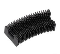 Housse de protection pour rail de guidage linéaire de machine CNC pour imprimantes 3D HGR20 Outils de fraisage Soufflet plat flexible avec bande passante de 20 mm Tissu trois preuves (longueur étirée