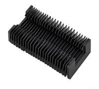 Housse de protection pour rail de guidage linéaire de machine CNC pour imprimantes 3D HGR20 Outils de fraisage Soufflet plat flexible avec bande passante de 20 mm Tissu trois preuves (longueur étirée