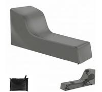 Housse de Protection pour rameur, étanche à l'eau et à la poussière, Anti-déchirure, Usage intérieur/extérieur Toutes Saisons, Housse résistante pour équipement de Fitness, 241×61×100 cm (Gris)