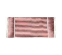 Housse de protection pour réfrigérateur et appareils de cuisine - Tissu polyester - 55 x 140 cm - Rouge/bleu/marron