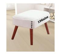 Housse de Protection pour Repose-Pieds Ottomane Protecteur Housses Tabourets Bar Pouf Élastique Couverture Tabouret Chambre Rond Carré Rectangulaire Jacquard Lavable Sur Mesure(2000,30 x 45 cm)