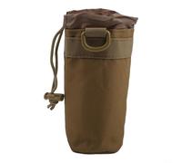 Housse de protection pour réservoir de carburant de camping pour longues bouteilles de gaz minimise l'usure et le contact environnemental pendant les aventures en plein air (kaki)