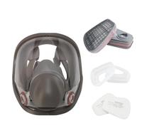 Housse de Protection pour Respirateur de Peinture,avec Écran Intégral à Filtre - Protection Respiratoire Anti-Poussières - pour Menuiserie, Meulage, Ponçage, Polissage et Soudage