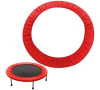Housse de protection pour ressort de trampoline 91 cm/101 cm, ronde, pour enfants, avec élastique, doublure en éponge, tissu Oxford résistant à l'abrasion, accessoires remplacement pour trampo