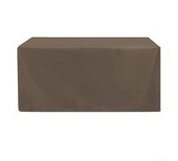 Housse de protection pour robot tondeuse avec écran solaire, anti-poussière et imperméable fabriquée en tissu Oxford 210D (94 x 63,5 x 46 cm, café)