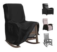 Housse de protection pour rocking-chair | Protection Mobilier Extérieur - Housse De Chaise Résistante Aux UV - Pour Une Utilisation Sur Patio, Jardin, Pelouse, Camping, Arrière-Cour, Porche Et