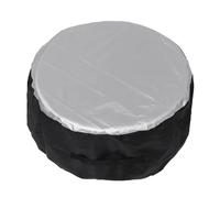 Housse de protection pour roue de secours de voiture, tissu Oxford 210D imperméable, pour SUV de 33 à 58,4 cm, sangles réglables pour protection