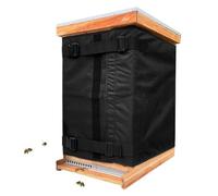 Housse de protection pour ruche d'abeille d'hiver - 600D Oxford Beehive Wrap - Réglable - Coupe-vent et chaude - Accessoire d'apiculture imperméable pour ruches avec 8 cadres