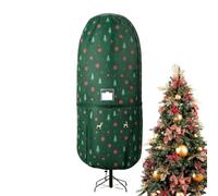 Housse de protection pour sapin de Noël 420D Oxford | Pour les arbres debout et décorés, indéchirable et résistant à la poussière, cordon de serrage à l'ourlet