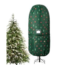 Housse de protection pour sapin de Noël 420D Oxford | Pour les arbres debout et décorés, indéchirable et résistant à la poussière, cordon de serrage à l'ourlet
